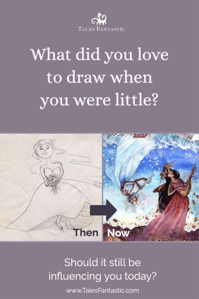 What did you love to draw when you were little? Tales Fantastic blog